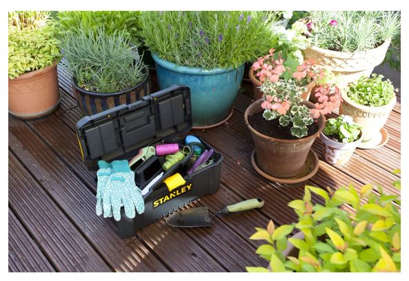 Boîte à Outils - Classic Line - Attache Plastique - 40 6 x 20 5 x 19 5 cm - STANLEY  STST1-75517