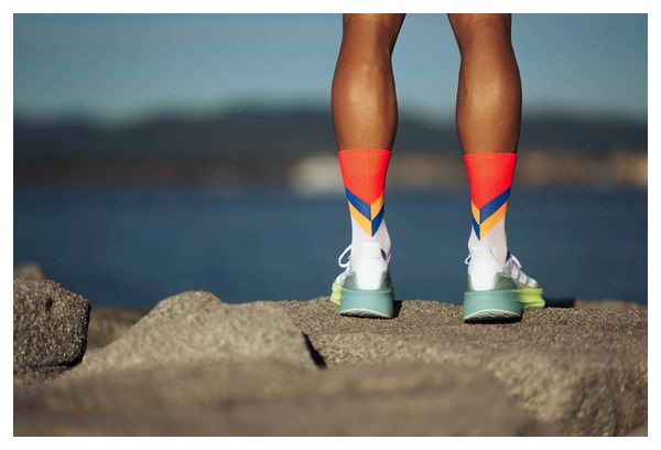 Chaussettes Incylence Ultralight Apex Blanc/Rouge