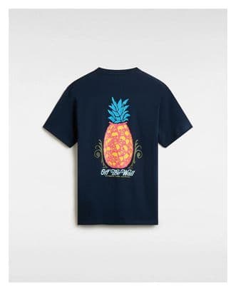 T-Shirt Vans Pineapple Skull Bleu / Rouge