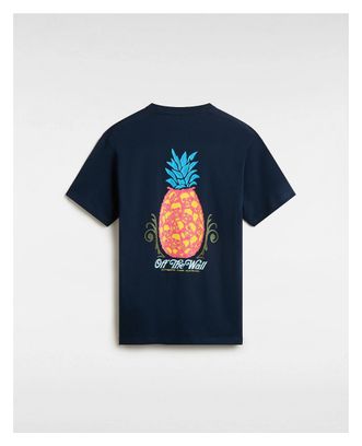 Vans Pineapple Skull T-Shirt Blue / Red