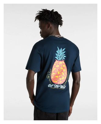 T-Shirt Vans Pineapple Skull Bleu / Rouge