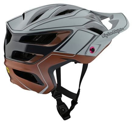 Casco Troy Lee Designs A3 Mips Grey/Brown