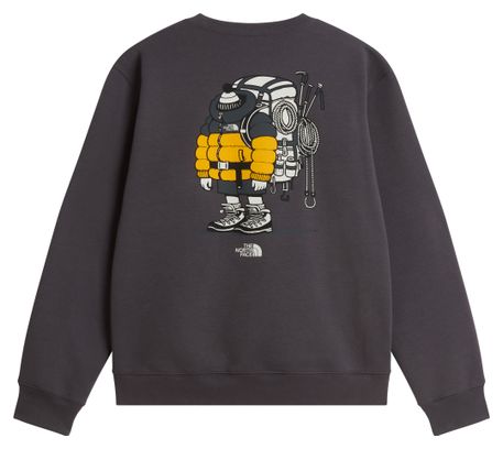 Sweat The North Face Gear Up Get Out Gris Foncé Unisexe