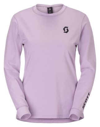 Scott Vertic Pro Mid Purple Women's Long-Sleeve T-Shirt