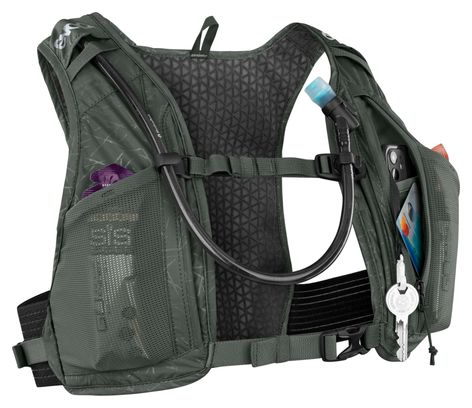 Evoc Hydro Pro 1.5L Hydration Bag + 1.5L Water Pocket Green