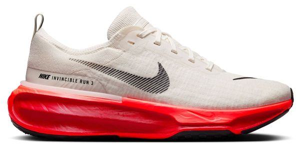 Chaussures Running Nike Invincible 3 Blanc/Rouge Homme