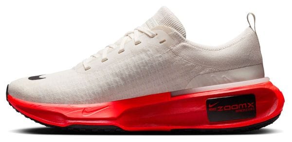 Chaussures Running Nike Invincible 3 Blanc/Rouge Homme