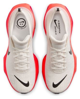 Chaussures Running Nike Invincible 3 Blanc/Rouge Homme