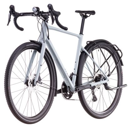 Vélo de Gravel Cube Nuroad Race FE Shimano GRX 12V 700 mm Gris Haze 2025