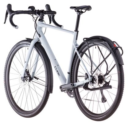 Vélo de Gravel Cube Nuroad Race FE Shimano GRX 12V 700 mm Gris Haze 2025