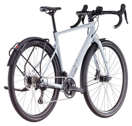 Vélo de Gravel Cube Nuroad Race FE Shimano GRX 12V 700 mm Gris Haze 2025