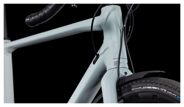 Vélo de Gravel Cube Nuroad Race FE Shimano GRX 12V 700 mm Gris Haze 2025