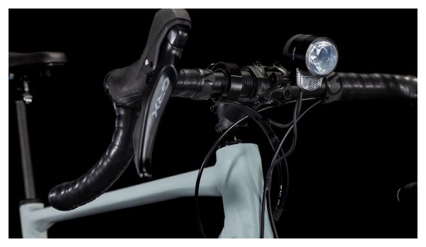 Vélo de Gravel Cube Nuroad Race FE Shimano GRX 12V 700 mm Gris Haze 2025