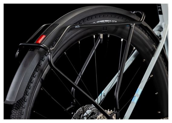 Vélo de Gravel Cube Nuroad Race FE Shimano GRX 12V 700 mm Gris Haze 2025