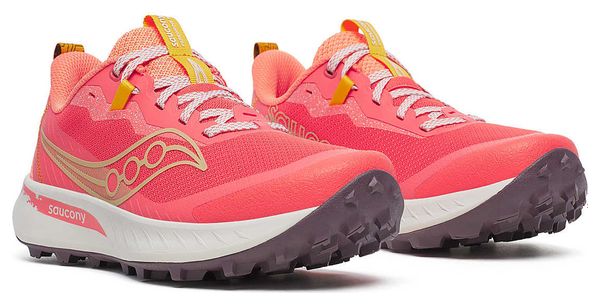 Zapatillas trail Saucony Peregrine 15 Rosa, Mujer