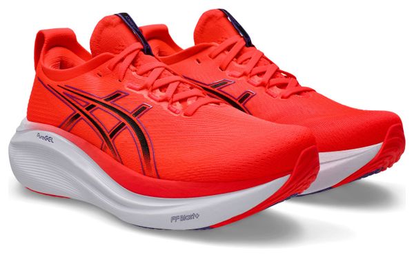 Asics Gel-Nimbus 27 Rode Hardloopschoenen voor Heren