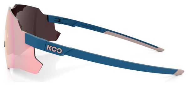 Lunettes de Soleil Unisexe KOO Nebula Bleu Rose Gold 