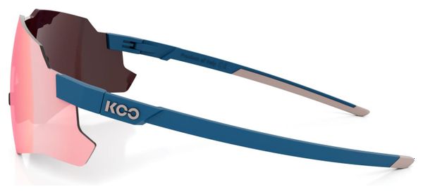 Lunettes de Soleil Unisexe KOO Nebula Bleu Rose Gold 