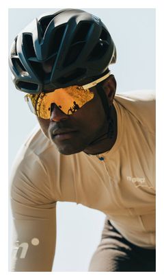 Gafas de sol unisex KOO Nebula Vanilla Matt / Dark Gold Mirror