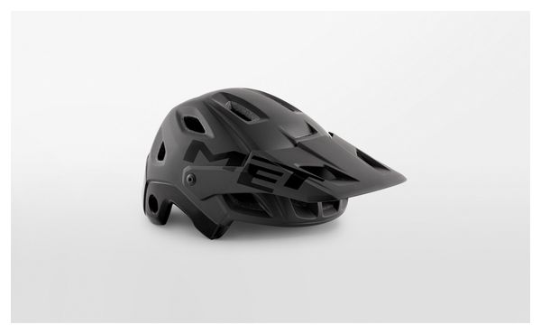 Casque avec Mentonnière Amovible Met Parachute MCR Mips Noir Mat