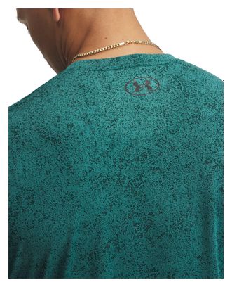 Maglia a maniche corte Under Armour Tech verde da uomo