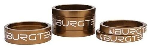 Burgetec Kit Distanziali Sterzo Bronzo