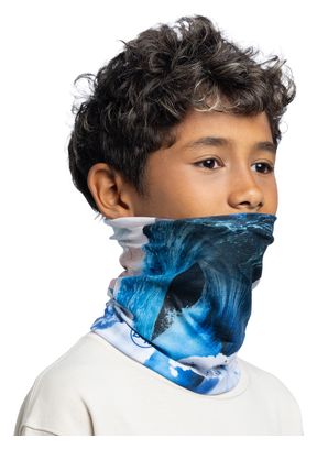 Scaldacollo Buff CoolNet UV blu per bambini