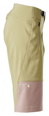 Shorts de mujer Fox Defend caqui