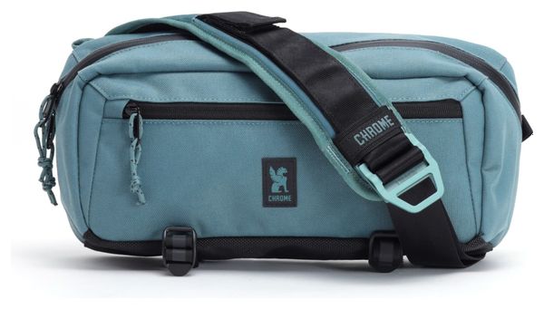 Kadet 5L Mini Chrome Shoulder Bag in Steel Blue