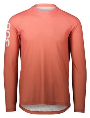 Poc Essential MTB Lite Long Sleeve Shade Coral Jersey