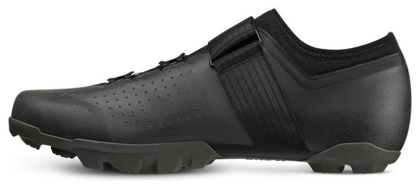 Scarpe da MTB Fizik Ferox 2 in carbonio, nero/verde scuro