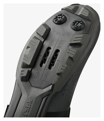 Scarpe da MTB Fizik Ferox 2 in carbonio, nero/verde scuro