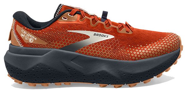 Brooks Caldera 6 Trail Running Shoes Red Grey