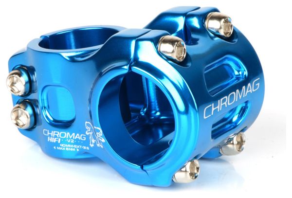 Chromag HiFi V2 MTB Tallo 31.8 mm 0 Azul