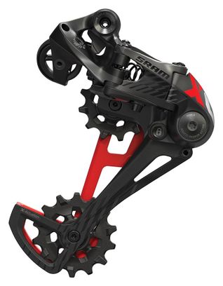 Sram X01 Eagle DUB 12 Speed Boost Groupset - Black Red (BB Not Included) 
