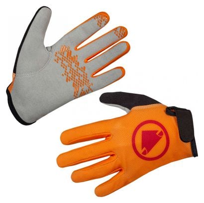 Gants VTT Enfant Endura Hummvee JR Mandarine