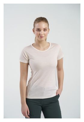 Women's Devold Breeze Merino 150 White T-Shirt