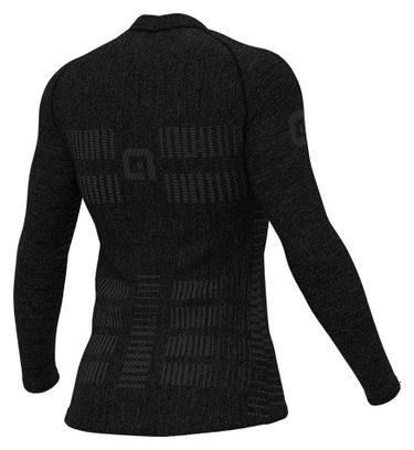 Baselayer Long Sleeve Women Alé Wool Grau/Pink