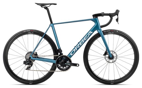 Orbea Orca M21eTEAM PWR Bici da strada Sram Force eTap AXS 12S 700 mm Slate Blue 2024