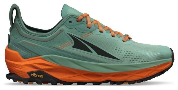 Altra Olympus 5 Grey Orange Men's Trail Shoes