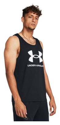 Under Armour Sportstyle Logo Tank Negro Hombre