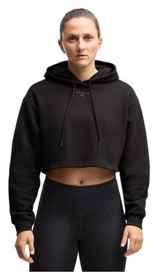 Felpa con cappuccio Puma x Hyrox nera da donna