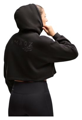 Felpa con cappuccio Puma x Hyrox nera da donna