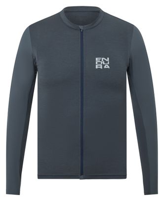 Endura Alltrack Ride Men's Long-Sleeve Jersey, Gray