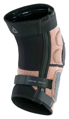 ION K-Lite Zip Heren Beige MTB Kniebeschermer