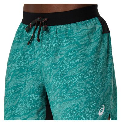 Asics Fujitrail Shorts Grün Herren