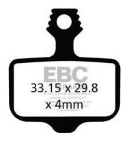 PLAQUETTES AVID ELIXIR 1/3/5/7/8/9-SRAM LEVEL EBC CFA472.