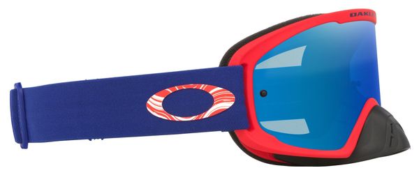 Máscara Oakley O-Frame 2.0 Pro MX Team Red / Black Ice Iridium / Ref : OO7115-64