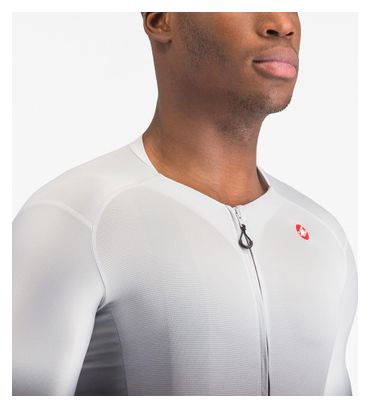 Castelli Upf Men's Grey Short Sleeve Jersey