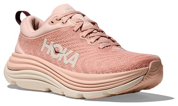 Hoka Gaviota 5 Roze Hardloopschoenen voor dames